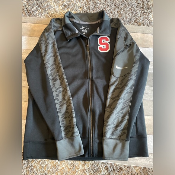 Nike Stanford Dri Fit Performance Men’s Zip Front Jacket Size XL - Picture 10 of 10